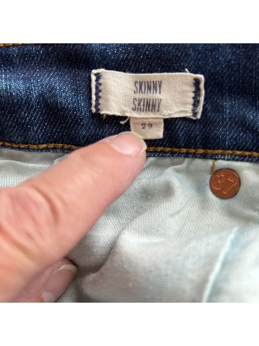 Madewell Skinny Skinny Jeans Size 29
